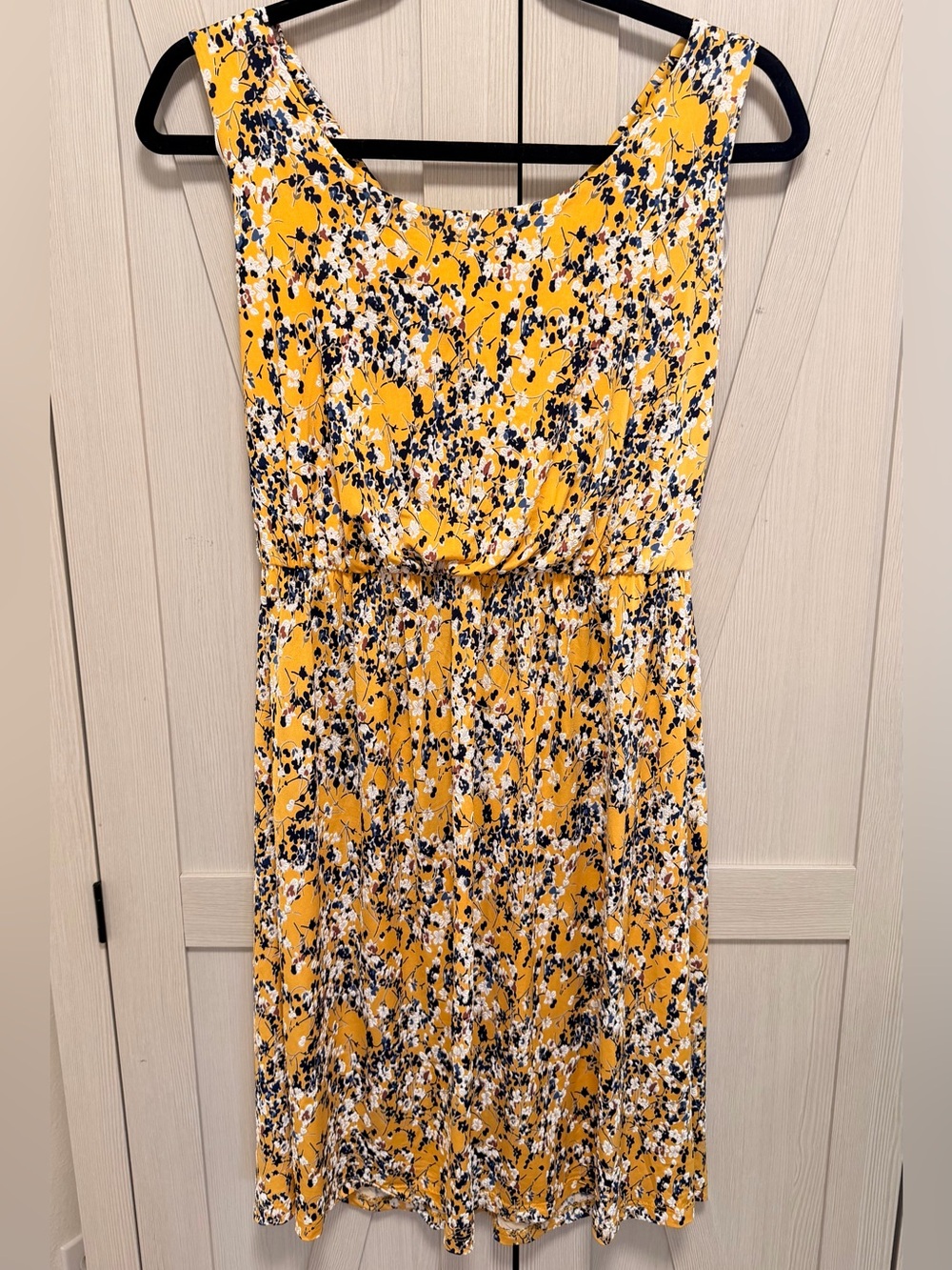 Kaileigh StitchFix Yellow Floral Dress